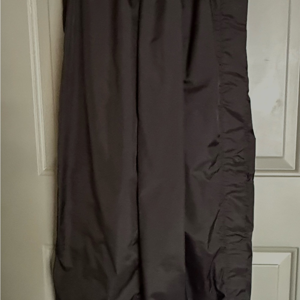 Nike Black Athletic Side Breakaway Snap Pants